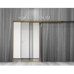 CỬA LÙA O SLIM 2 CÁNH ÂM TƯỜNG