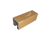 TAY VỊN NHÔM 3D LILOX VUÔNG 35 MÀU VÀNG HỒNG XƯỚC