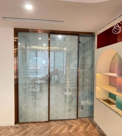 CỬA LÙA O SLIM HỆ INOX