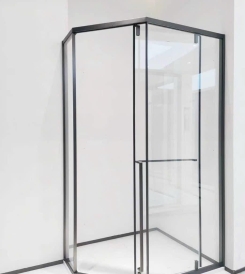 PHÒNG TẮM CỬA LÙA GÓC 135 ĐỘ 