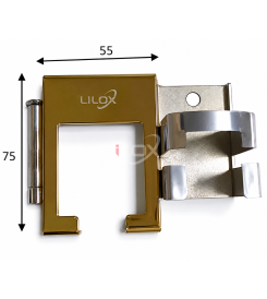 NẮP CHỤP TƯỜNG TAY VUÔNG INOX 