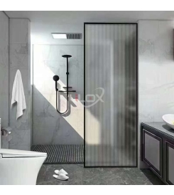 VÁCH NGĂN PHÒNG TẮM KHUNG SLIM INOX